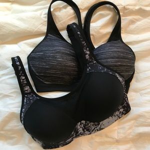 Champion sports bra 2 bundle size M NWOT